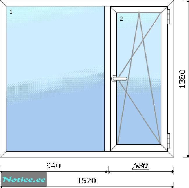 PVC aknad uksed Poolast SILVER CLASSIC on meie pakkumisest kõige populaarsem toode. Seda ...