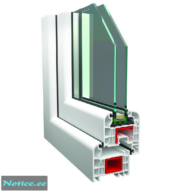 PVC aknad uksed Poolast SILVER CLASSIC on meie pakkumisest kõige populaarsem toode. Seda ...